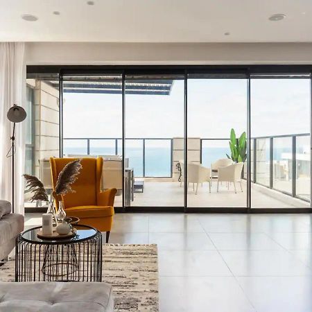 Oַ&O Group- Luxury Penthouse Jacuzzi Sea 36 Floor Appartement Bat Yam Buitenkant foto